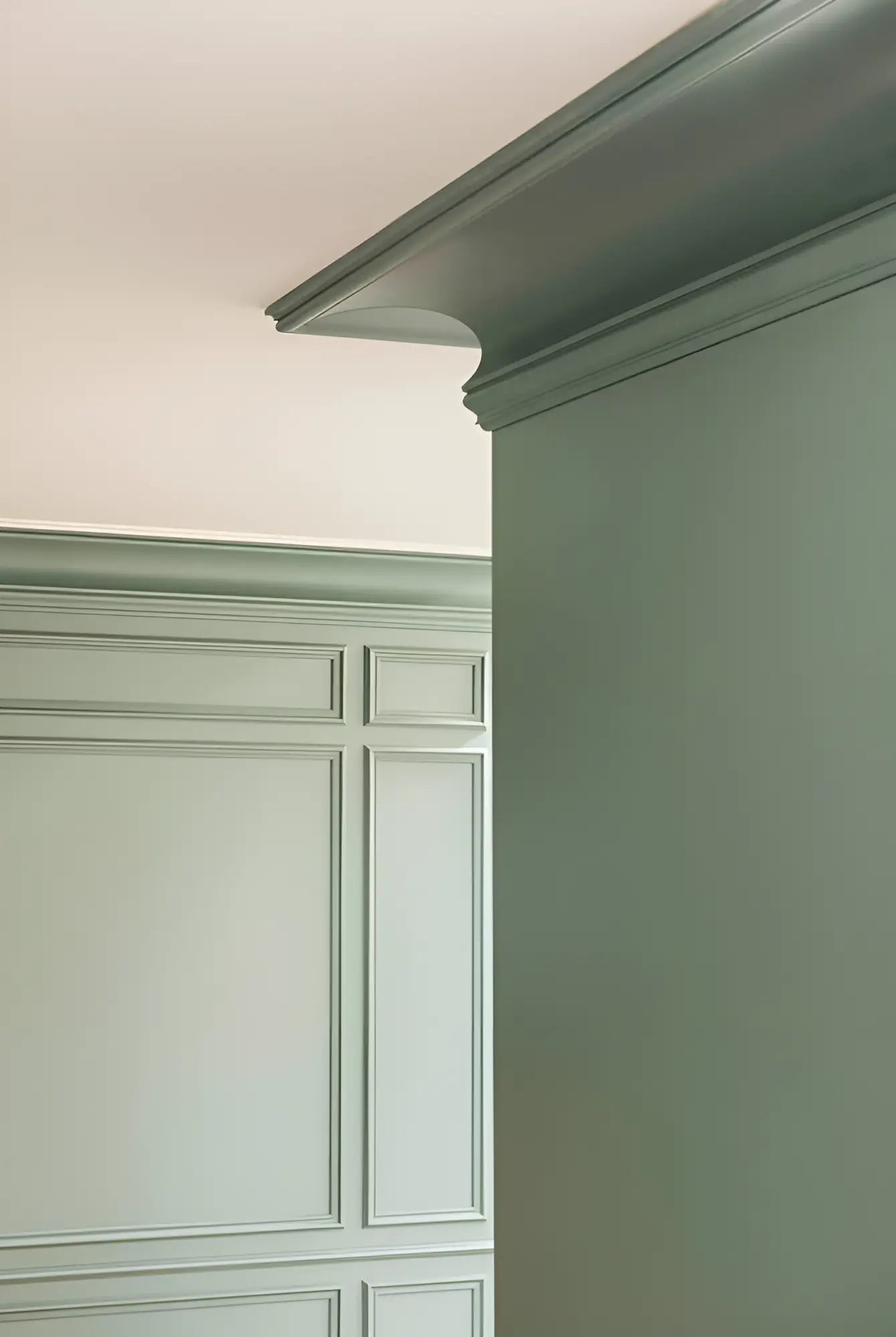 Cornice C344 in bianco  | 350 x 273 x 2000 mm