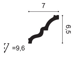 Stuckleiste C325