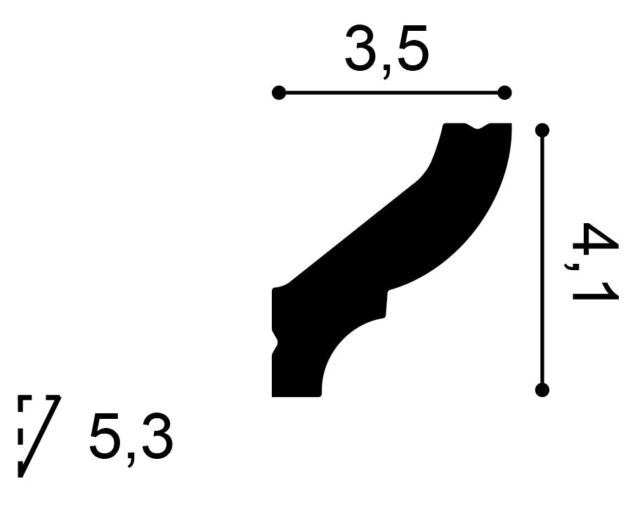 Stuckleiste CB501