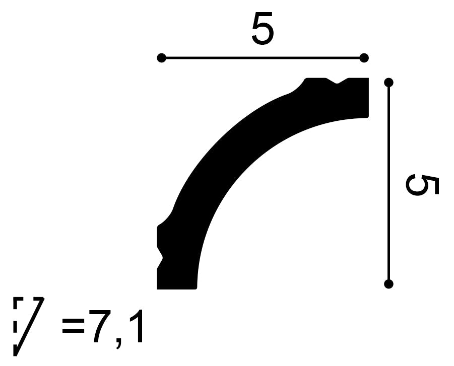 Stuckleiste CB521