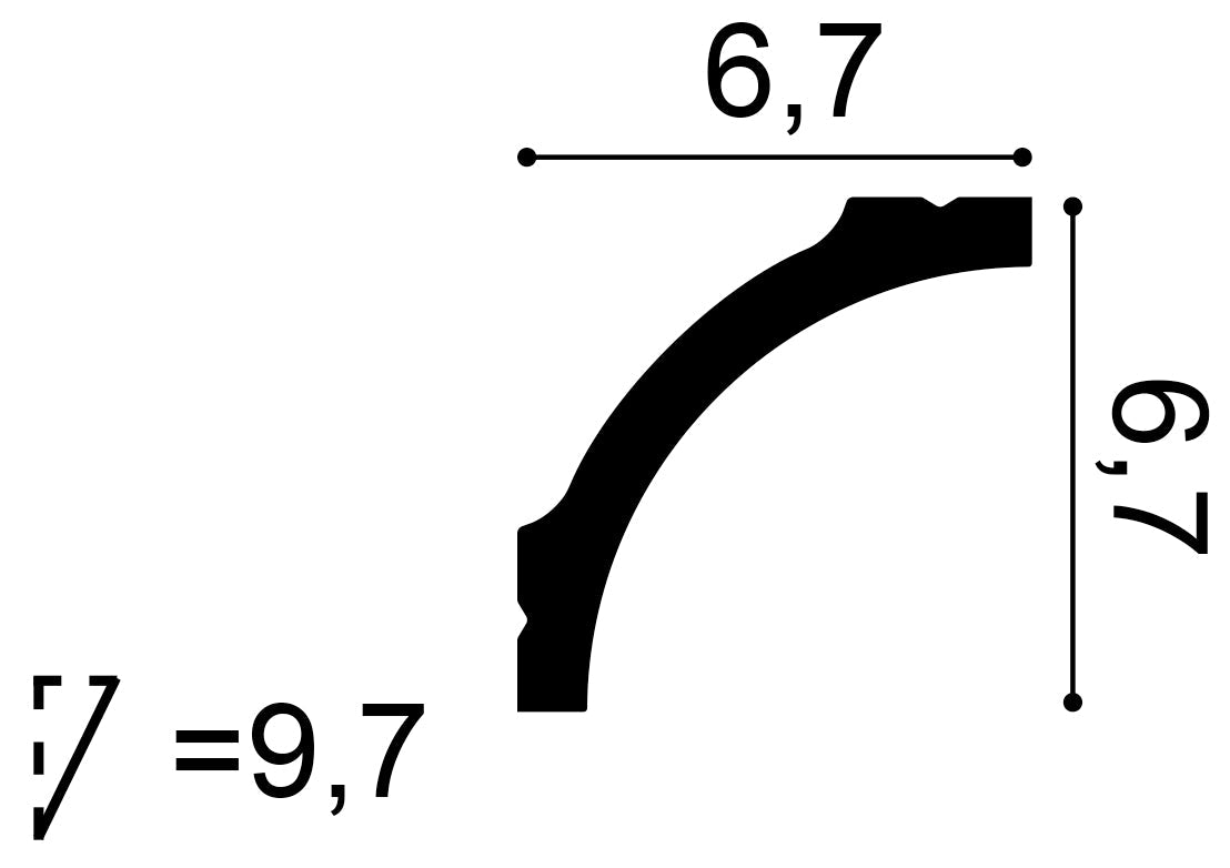 Stuckleiste CB522