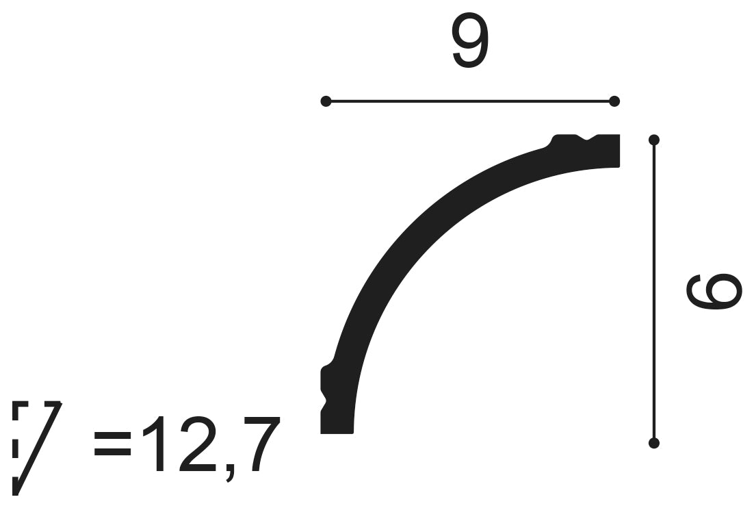 Stuckleiste CB524