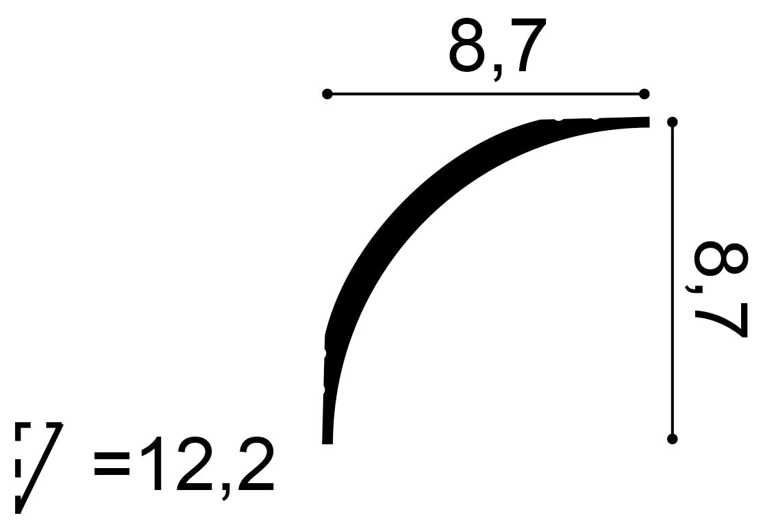 Stuckleiste CX126